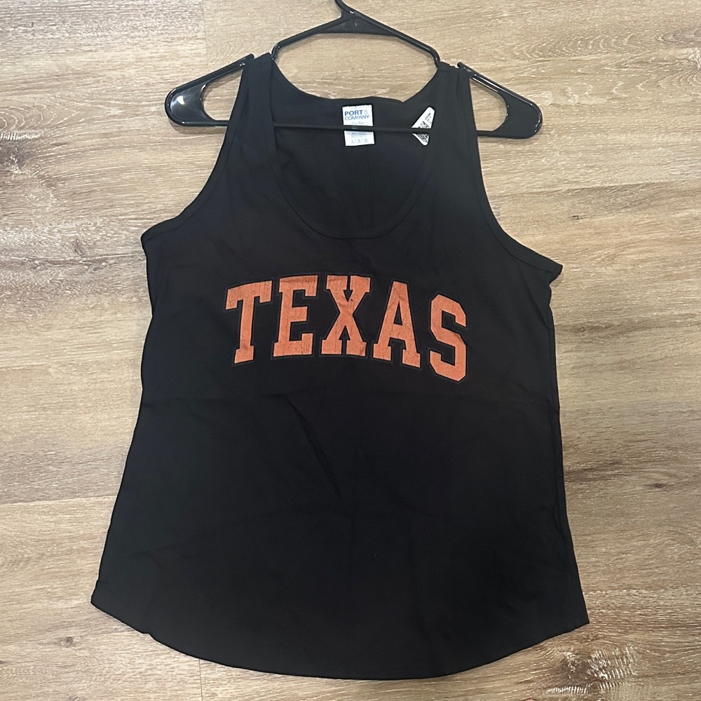 Black Texas Tank Top